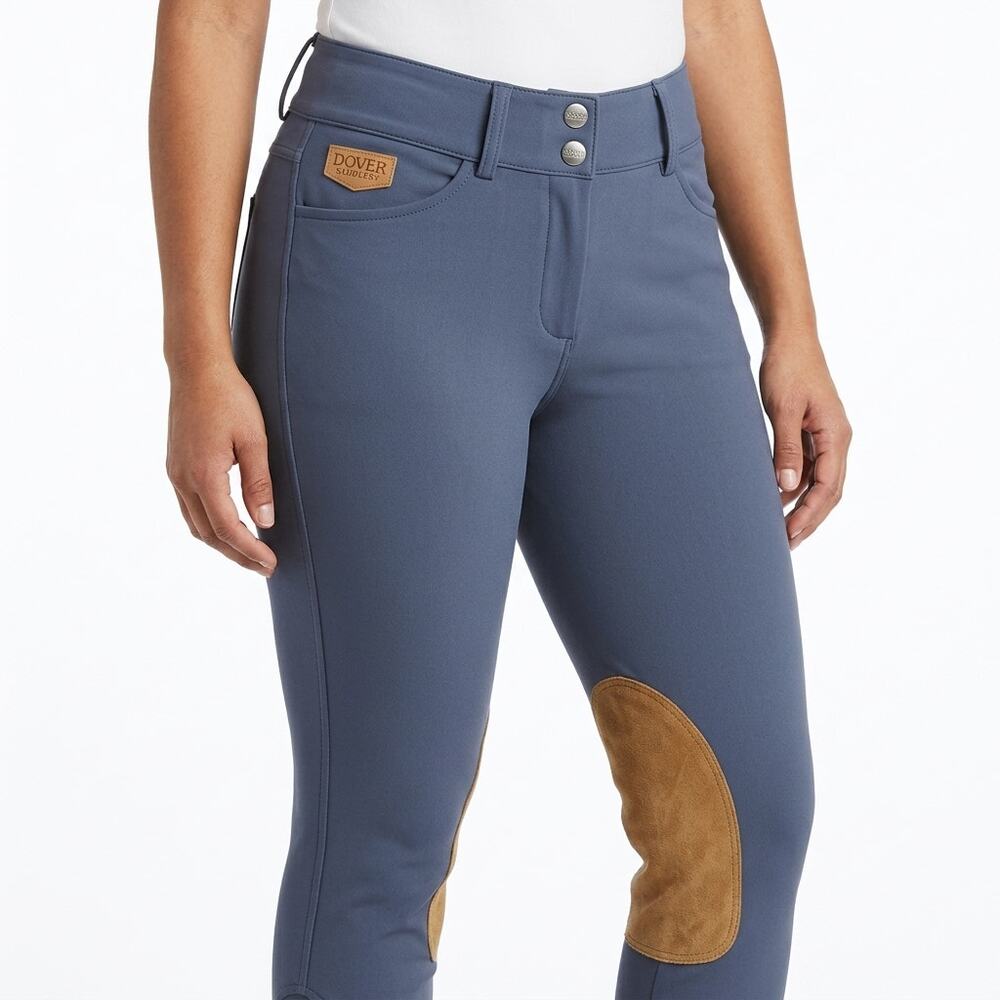 DOVER SADDLERY Blue Stretch Training Pants Women Size 24